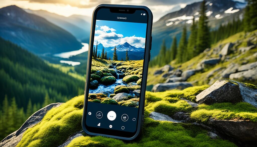 Sturdy Mobile Phone for Camping
